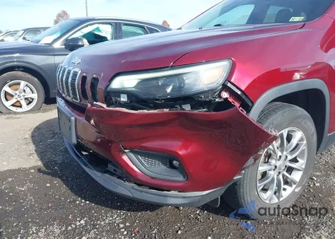 2021 Jeep Cherokee Latitude Lux 4X4 из США, поврежденный, VIN 1C4PJMMX8MD151502